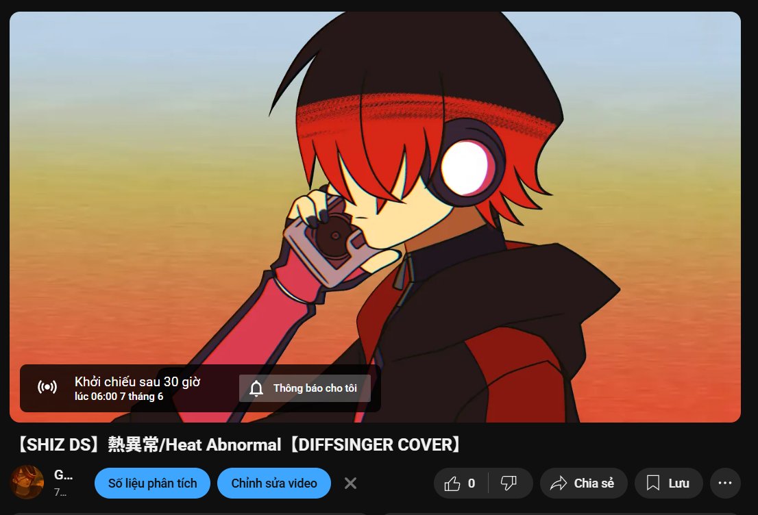 D_H_Giang's tweet image. #diffsinger 
New cover premiere in 30 hours!!

【SHIZ DS】熱異常/Heat Abnormal【DIFFSINGER COVER】

Link in reply!!