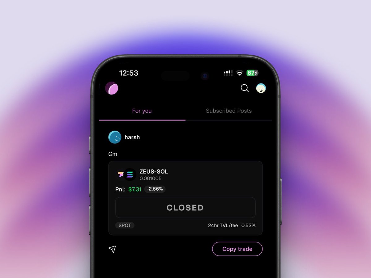 Day 1 with Plutus access: Started copying winning strategies 🏆

While others lose money on bad LP bets, I'm mirroring proven winners on <a href="/MeteoraAG/">Meteora</a> <a href="/orca_so/">Orca ☀️</a> <a href="/Raydium/">Raydium</a>

Don't get left behind ⏰ 

Join waitlist: plutus.today
