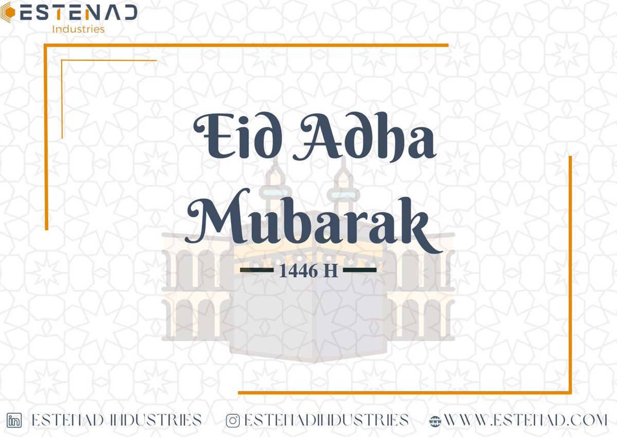 Estenad_SA's tweet photo. عيدكم مبارك ، أعادة الله علينا وعليكم باليمن والبركات. 🕋🙏 https://t.co/DEvq9qmH92
