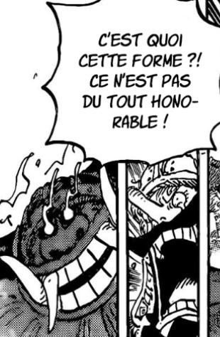 T’es honorable toi sale fraude ?
#ONEPIECE1151