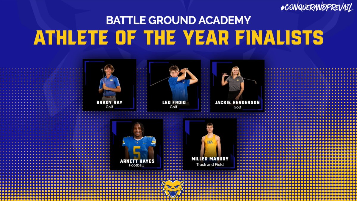 BGASports's tweet image. Congratulations to these Wildcats on being invited to the Middle Tennessee High School Sports Awards last night. They were all been nominated as Athlete of the Year finalists in fall or spring sports. We are so proud of how they competed this year!

#ConquerandPrevail