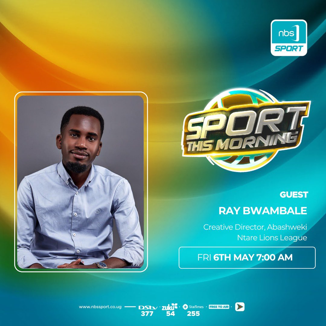 Abashwekyi's tweet photo. Our Corporate Affairs &amp; Creative Director @_Bray_95 will be hosted on @NBSportUg alongside @LucySsuubi, the Media and Communications Officer @HeathensRFC to discuss more about #HeathensXAbashweki and Sport in general🤗

#OmushwekiTiMuntu #NLLXV https://t.co/vtOgqqsdsM