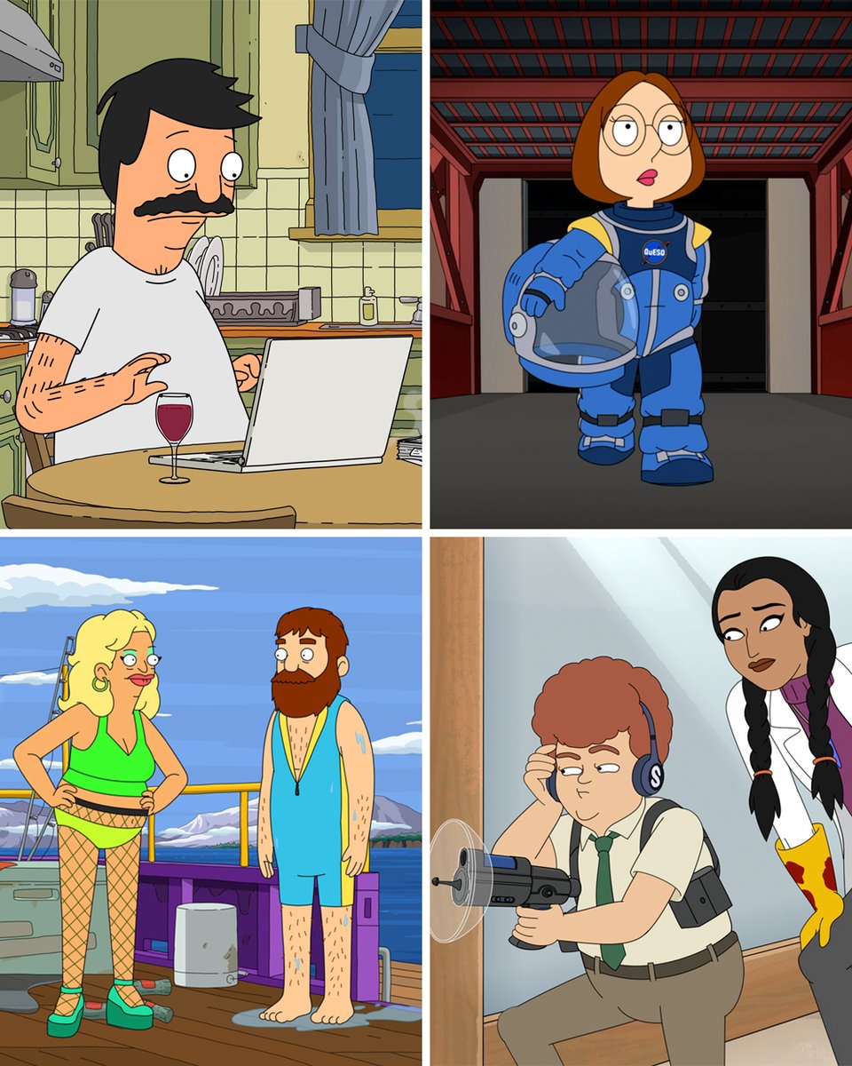 spend your thursday night with me 💯

don't miss new episodes of #grimsburg, #bobsburgers, #thegreatnorth, and #familyguy at 8/7c on #FOX &amp; next day on <a href="/hulu/">Hulu</a>.