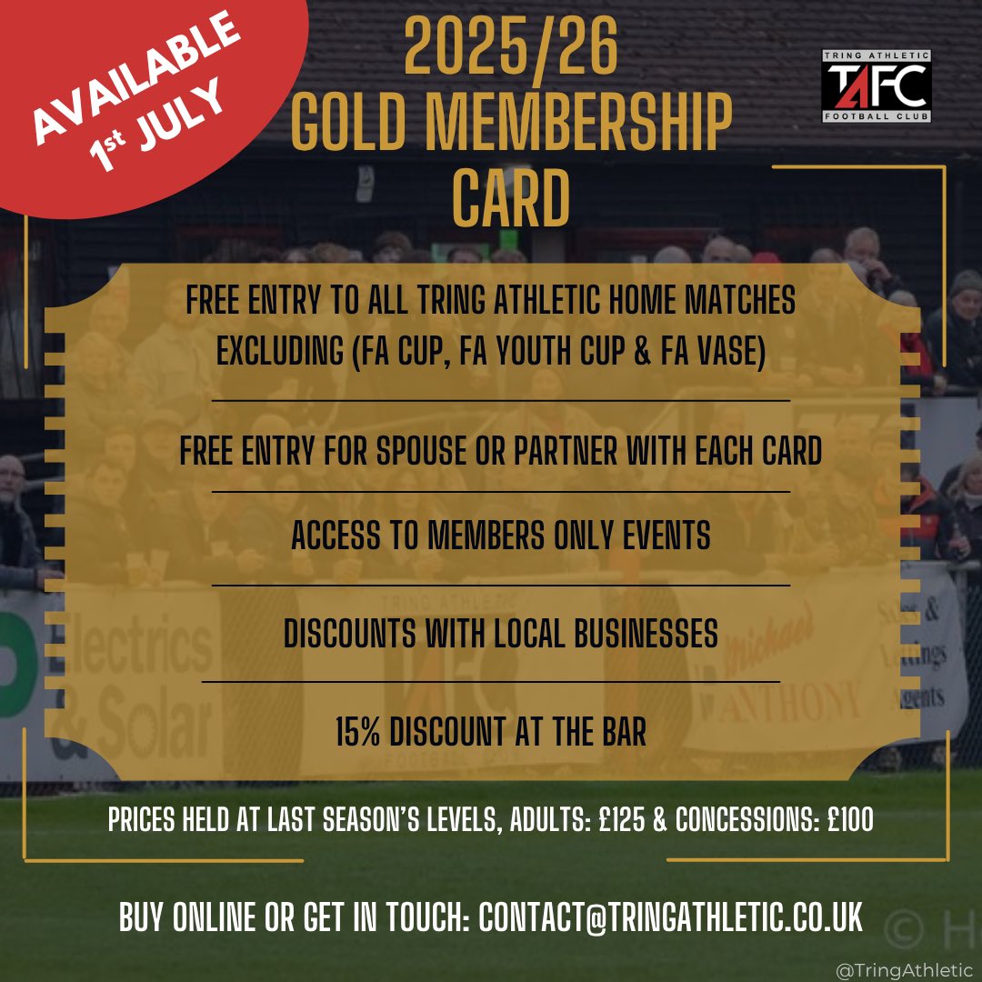 Tring Athletic FC tweet media