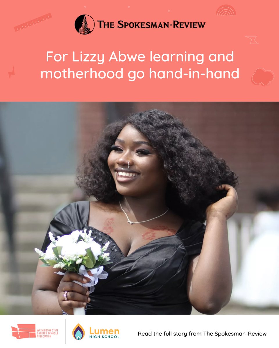 Lumen High School student spotlight! After learning she was pregnant, Lizzy transferred from her district school to Lumen High School, where she found a welcoming, supportive environment that helped her thrive. Read more about her journey: spokesman.com/stories/2025/j…