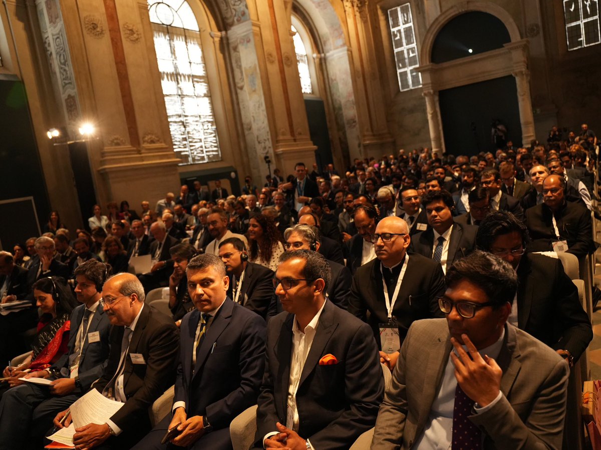 Piyush Goyal (@piyushgoyal) on Twitter photo Delighted to speak at the Italy-India Business Forum today with H.E. <a href="/Antonio_Tajani/">Antonio Tajani</a>. 🇮🇳🇮🇹
Driven by the vision of PM @NarendraModi ji & PM <a href="/GiorgiaMeloni/">Giorgia Meloni</a>, our focus is on realizing the Italy-India Joint Strategic Action Plan 2025-2029. Underscored the transformative potential Delighted to speak at the Italy-India Business Forum today with H.E. <a href="/Antonio_Tajani/">Antonio Tajani</a>. 🇮🇳🇮🇹
Driven by the vision of PM @NarendraModi ji & PM <a href="/GiorgiaMeloni/">Giorgia Meloni</a>, our focus is on realizing the Italy-India Joint Strategic Action Plan 2025-2029. Underscored the transformative potential
