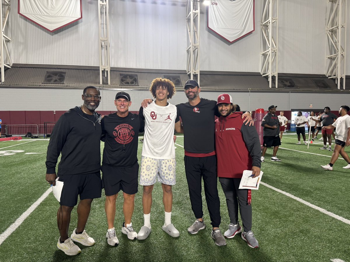 Tytan McNeal (@tytanmcneal24) on Twitter photo AG2G! After a great workout and visit I am blessed and humbled to receive a football offer from the University of Oklahoma. Excited to build relationships with the coaching staff. <a href="/CoachVenables/">Brent Venables</a> @Joe_Jon_Finley <a href="/TFordFSP/">Tracy Ford</a> AG2G! After a great workout and visit I am blessed and humbled to receive a football offer from the University of Oklahoma. Excited to build relationships with the coaching staff. <a href="/CoachVenables/">Brent Venables</a> @Joe_Jon_Finley <a href="/TFordFSP/">Tracy Ford</a>