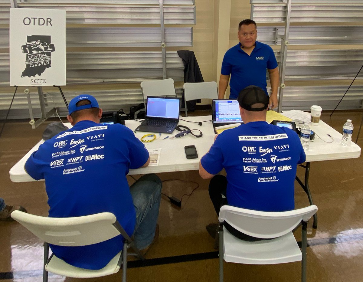 It’s a great day at SCTE Vendor Day in Chesterfield, IN. Our experts are on-site hosting OTDR meter readings and trace interpretation, answering your fiber testing questions. Join us today!
#SCTE #OTDR #veexinc