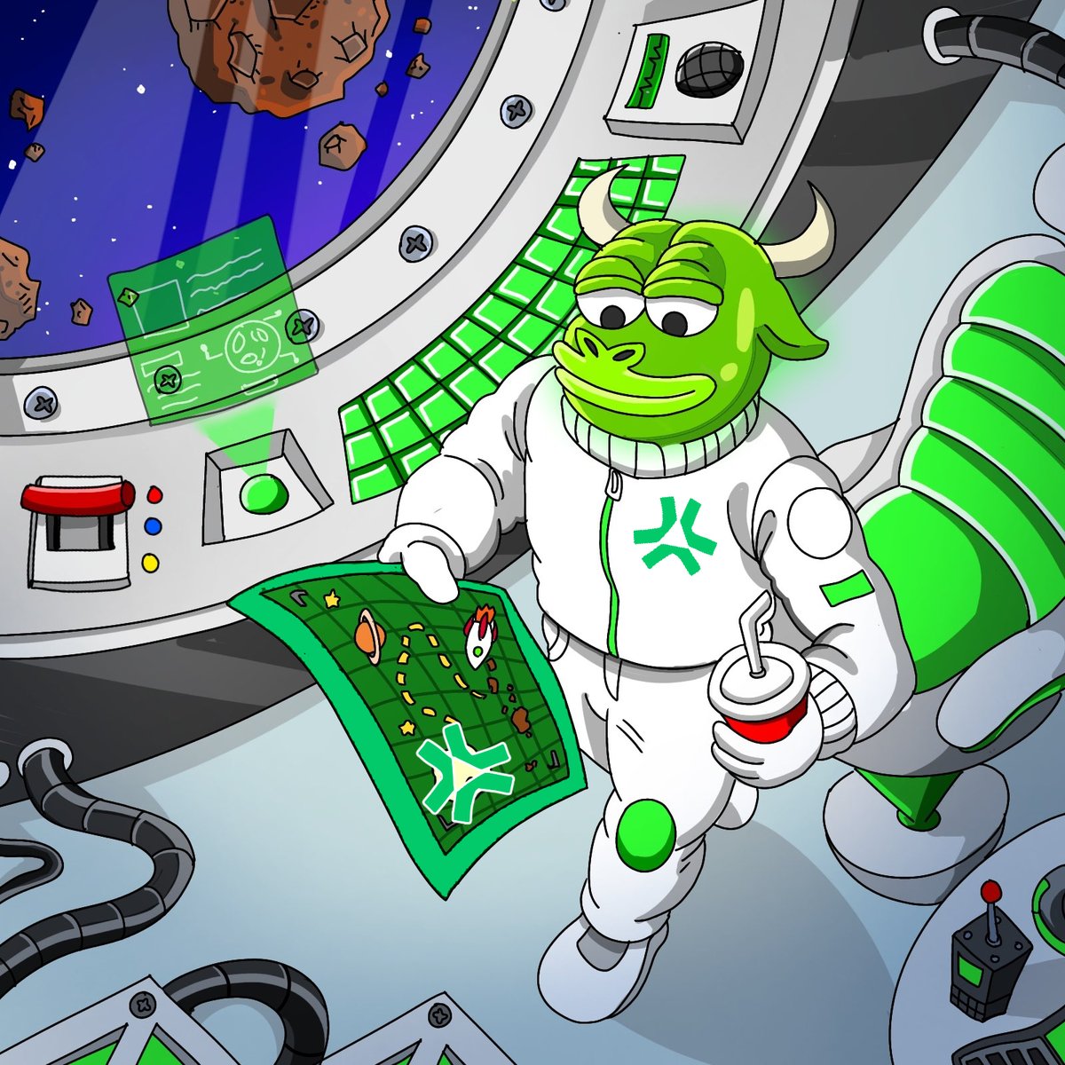 To the moon! $bulla website is live!

bullhallaonabs.com