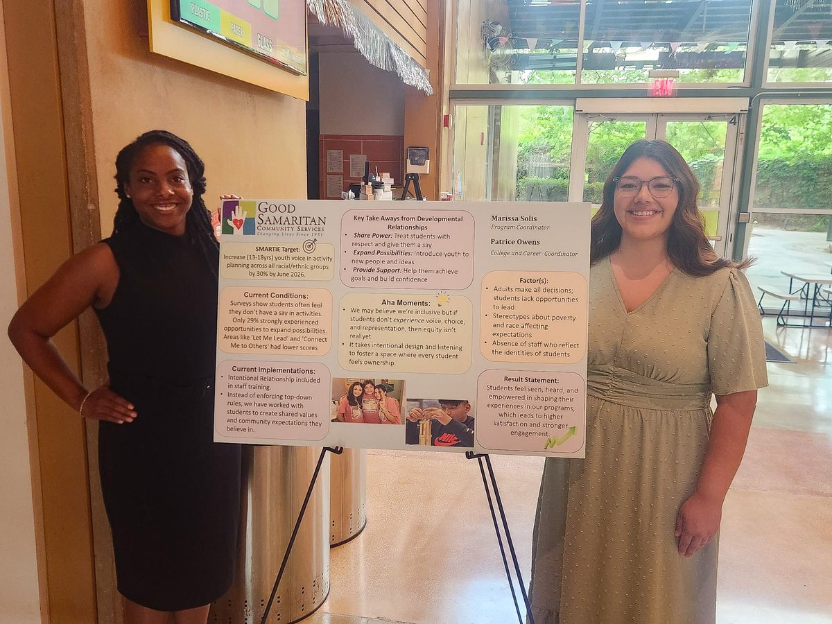 GoodSamTX's tweet photo. We had a great time celebrating the end of an inspiring year with our fellow Excel Academy members! 🎉

We're proud to be part of this community working toward a Future Ready San Antonio! 💛 https://t.co/OxzWfpHjS8