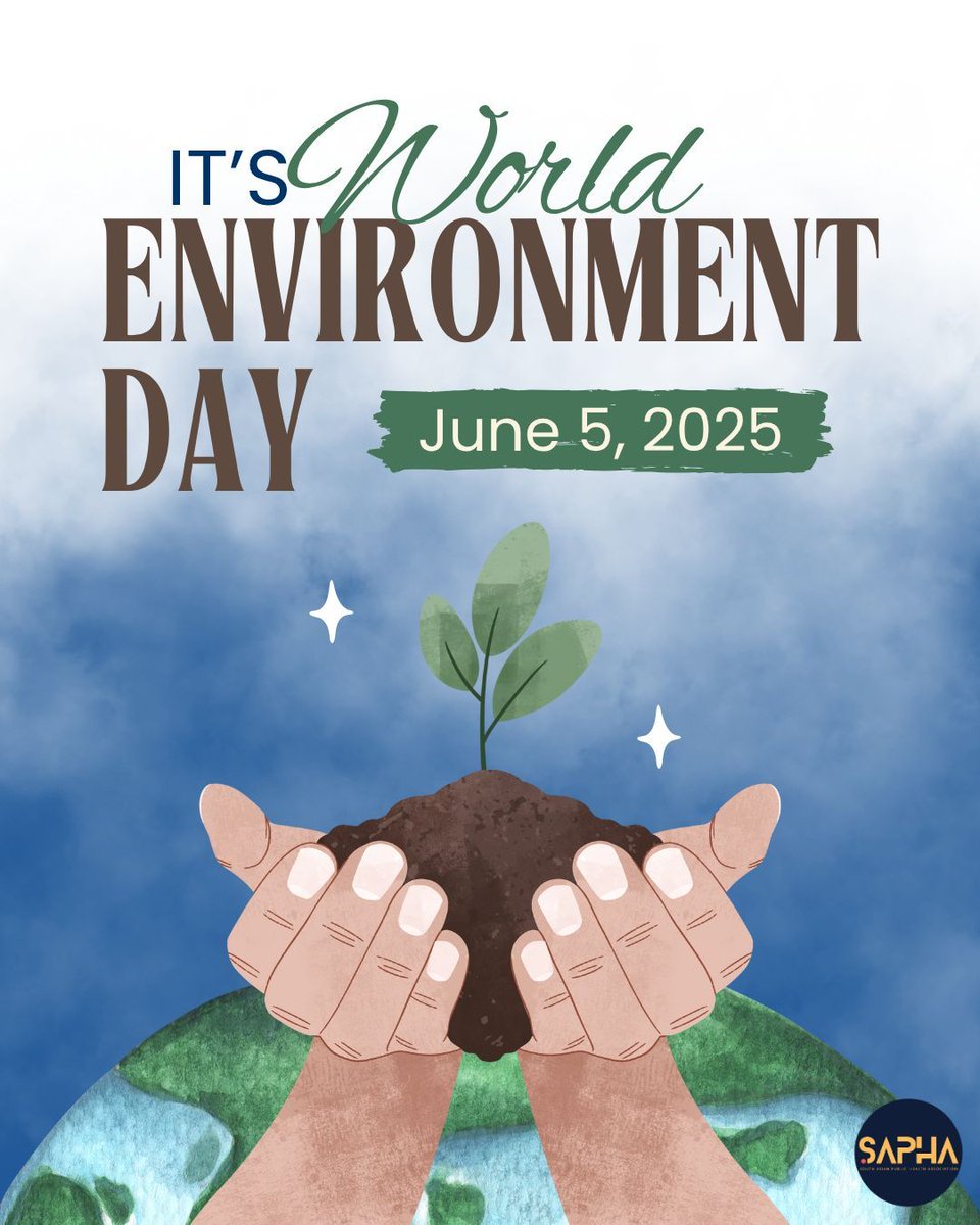 SAPHAinfo's tweet image. It's World Environment Day, and it's more important than ever before to consider the implications of climate change on public health. 🌍 Want to learn more? Check out our new climate health advocacy toolkit at buff.ly/6MFGN34 💙