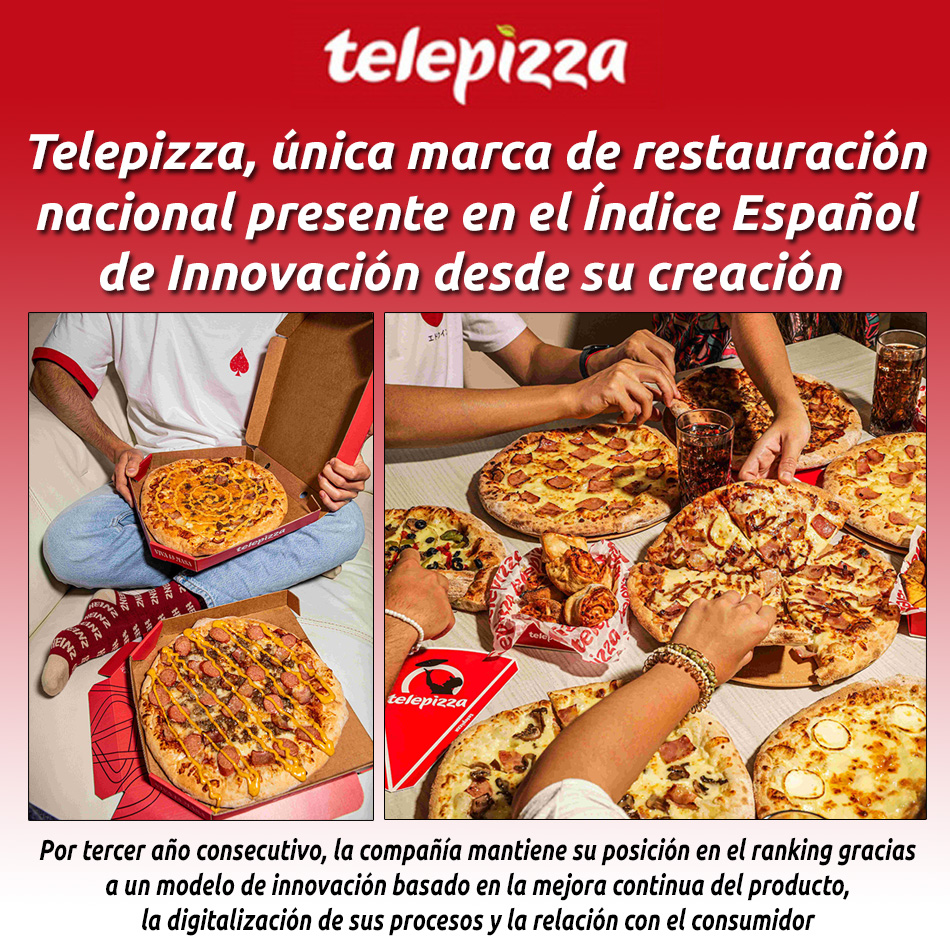 Hostelería en Valencia (Periódico Gastronómico) (@hosteleriaenvlc) on Twitter photo TELEPIZZA, ÚNICA MARCA DE RESTAURACIÓN NACIONAL PRESENTE EN EL ÍNDICE ESPAÑOL DE INNOVACIÓN DESDE SU CREACIÓN
hosteleriaenvalencia.com/noticias.asp?i…
<a href="/telepizza_es/">Telepizza España 🍕</a> #Telepizza #Innovacion #Restauracion #IndiceEspanolDeInnovacion #GastronomiaEspanola #ComidaLocal #HosteleriaEnValencia TELEPIZZA, ÚNICA MARCA DE RESTAURACIÓN NACIONAL PRESENTE EN EL ÍNDICE ESPAÑOL DE INNOVACIÓN DESDE SU CREACIÓN
hosteleriaenvalencia.com/noticias.asp?i…
<a href="/telepizza_es/">Telepizza España 🍕</a> #Telepizza #Innovacion #Restauracion #IndiceEspanolDeInnovacion #GastronomiaEspanola #ComidaLocal #HosteleriaEnValencia