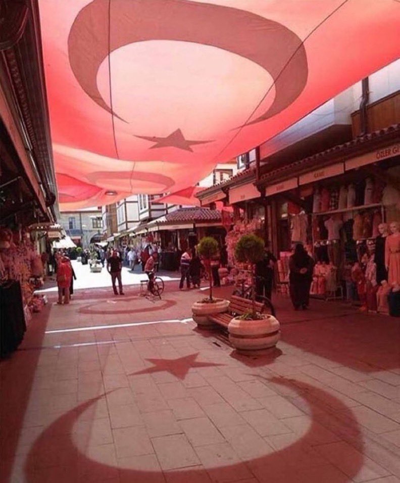 🇹🇷Kendisi ayrı, gölgesi ayrı güzel. Şanlı Türk Bayrağı!