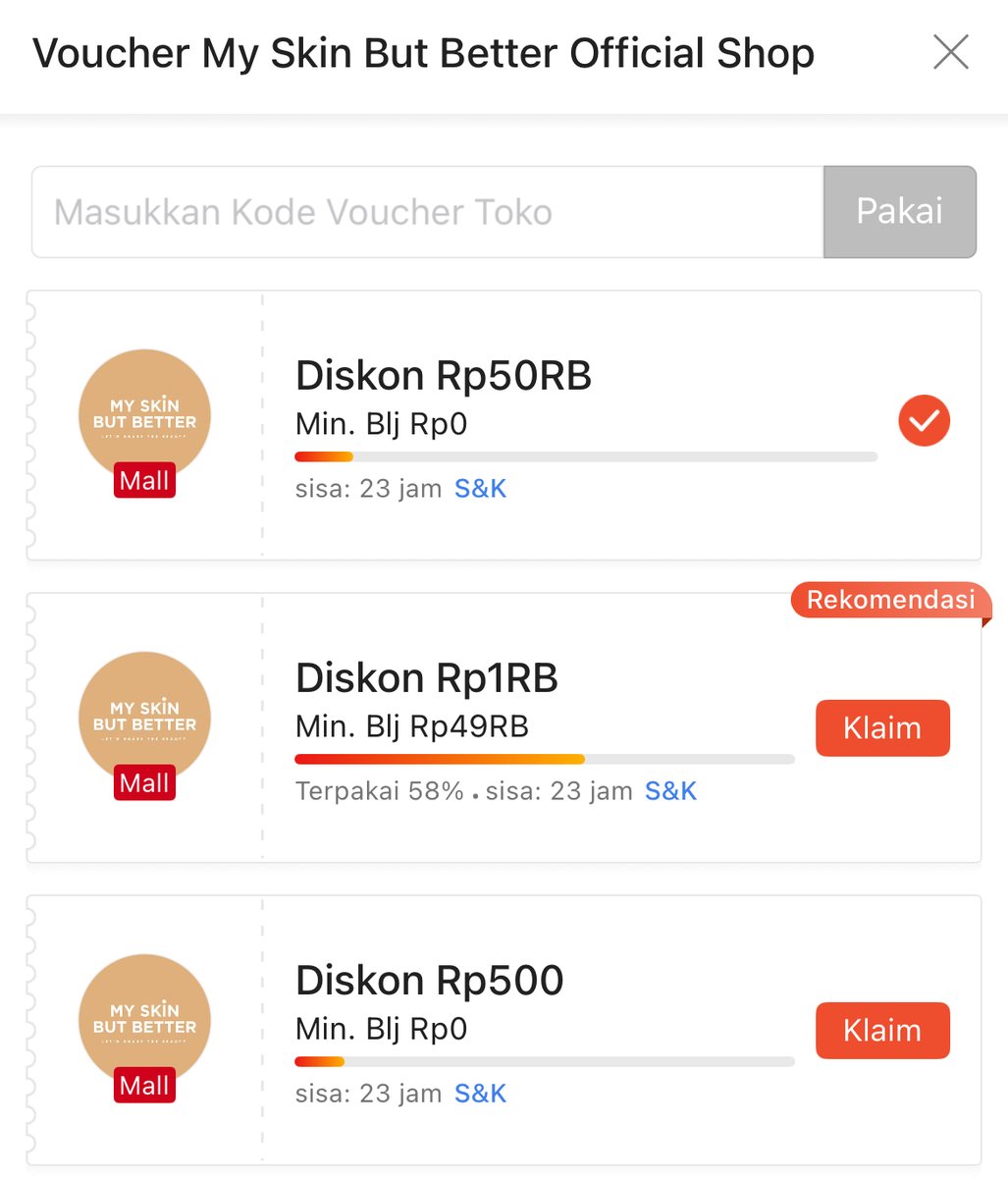 Voucher Shopee 50k nya udah muncul guys!!!!

Buruan klaim sekarang sebelum kehabisan!

🔗 tinyurl.com/66MSBB2025