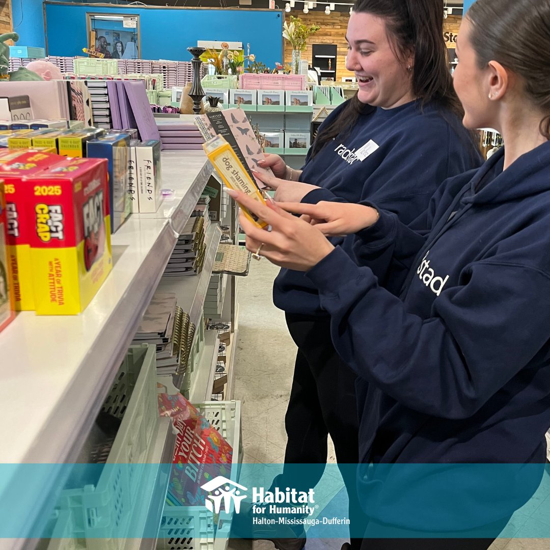 HabitatHMD's tweet image. Shout-out to the amazing team from @Randstad_CX for lending their hands and hearts at our Mississauga ReStore during their Habitat Team Day!
#HabitatHMD #TeamDay #RandstadCanada #ReStoreRefresh #VolunteerImpact #CorporateVolunteering #GiveBack #BuildCommunity