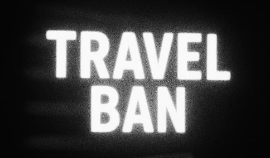 I'll save you some time so you don't have to read the article. Travel Ban = An unconstitutional overreach supported by pretextual "national security" concerns. Let's not fall for the Gulf of Tonkin again. Gorsuch, I'm counting on you. 
ronaldwchapman.substack.com/p/a-bigger-mor…