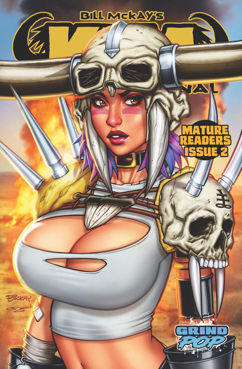 Kim the Delusional: Part Two is live on Kickstarter.
Cover A.1 is by Sanju and I. It’s available in a Regular and a Racy version, right here. kck.st/4kJodaH
Please check it out.