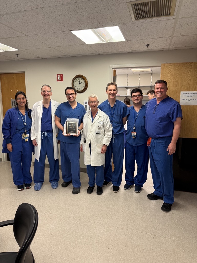 hopkinsheart's tweet image. We are proud to recognize Dr. Frank and Dr. Aronis as our Teachers of the Year! They generously give their time, energy, and expertise to our fellows - always going the extra mile to educate and support them. We are grateful for you both! @RachelCFrankMD @aroniskn
