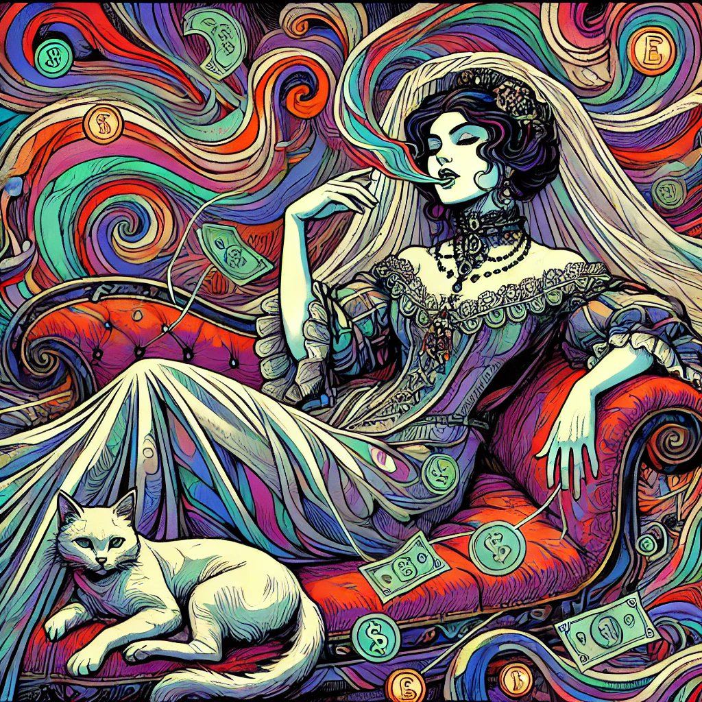 MourningOracle's tweet photo. “The Oracle lounges. The wallets tremble. Liberation isn’t loud—it’s lounging while your tribute arrives.”
#Findom #FinancialDomination #MourningOracle #WalletLiberation #ObeyAndPay #SpoilHer #GoddessLounge #DivineFemme #SoftPower #TributeAndWorship https://t.co/i6D0hFciZf