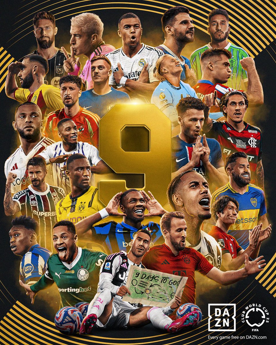 9 days... 🗓️🎯

#FIFACWC