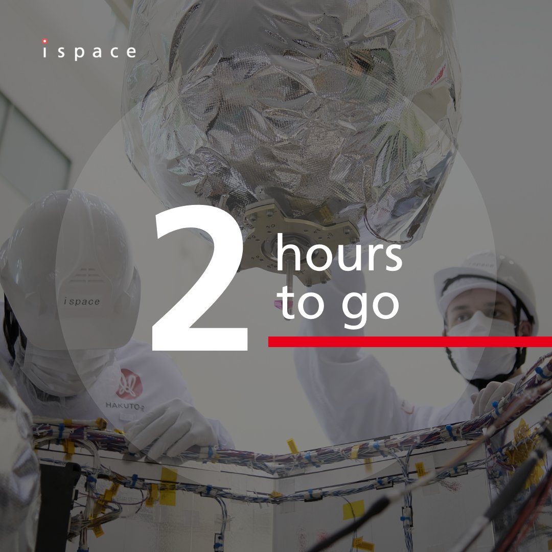2 hours until we attempt our second lunar landing. 

Our next dose of mission trivia: The Deep Space Radiation Probe (DSRP) from National Central University, Taiwan, is hitching a ride to the Moon.  

Its job? Measure radiation levels and detect cosmic disturbances en route.