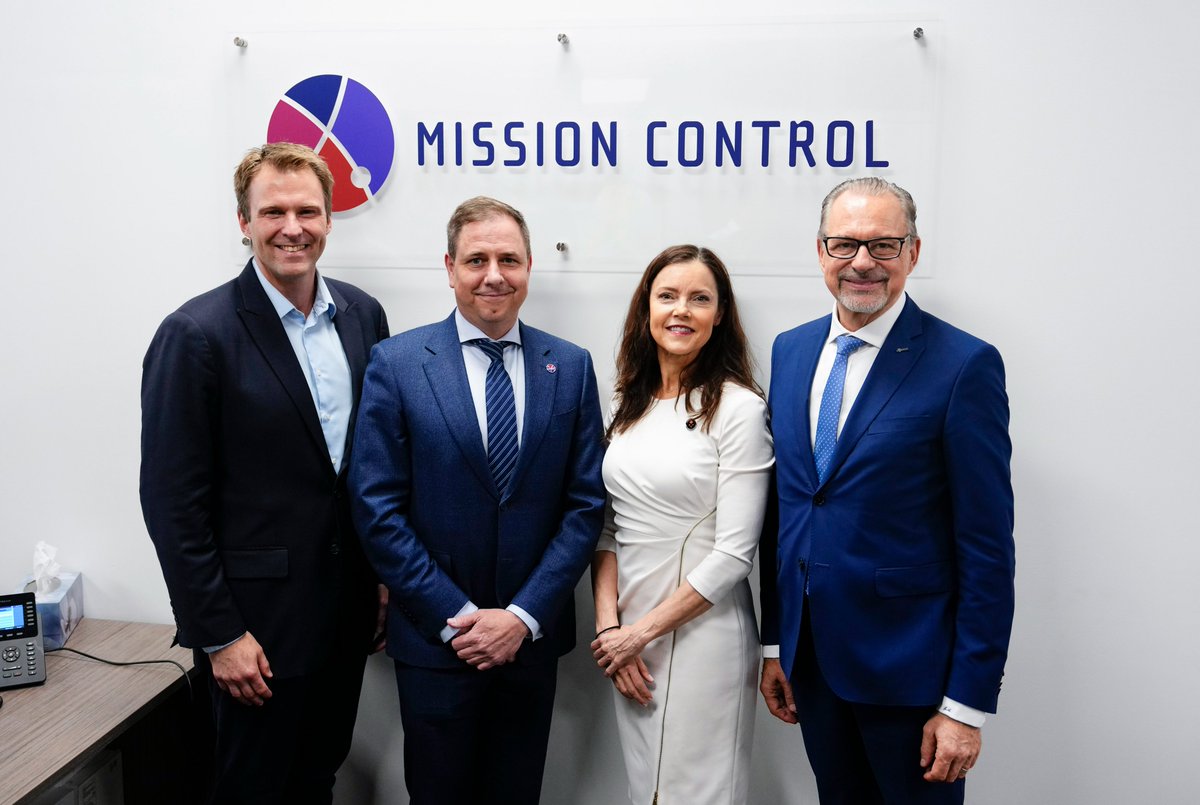 Mission Control (@missionctrlss) on Twitter photo Thank you to everyone who joined us at the <a href="/spacecanada/">Space Canada | Espace Canada</a> reception at our office last night! It was a fantastic evening, filled with familiar faces and exciting new connections.
Truly inspiring to see leadership from across continents come together in the spirit of collaboration. Thank you to everyone who joined us at the <a href="/spacecanada/">Space Canada | Espace Canada</a> reception at our office last night! It was a fantastic evening, filled with familiar faces and exciting new connections.
Truly inspiring to see leadership from across continents come together in the spirit of collaboration.