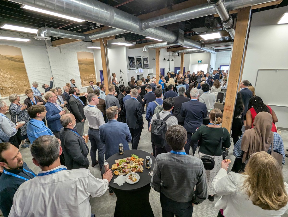 MissionCtrlSS's tweet image. Thank you to everyone who joined us at the @spacecanada reception at our office last night! It was a fantastic evening, filled with familiar faces and exciting new connections.
Truly inspiring to see leadership from across continents come together in the spirit of collaboration.