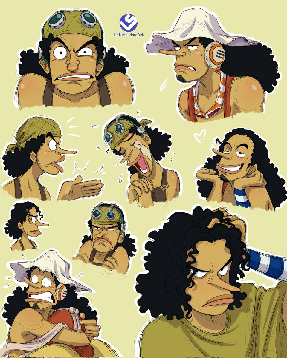 Yes, more expressions 👌🏻 #ONEPIECE #onepiecefanart #Usopp