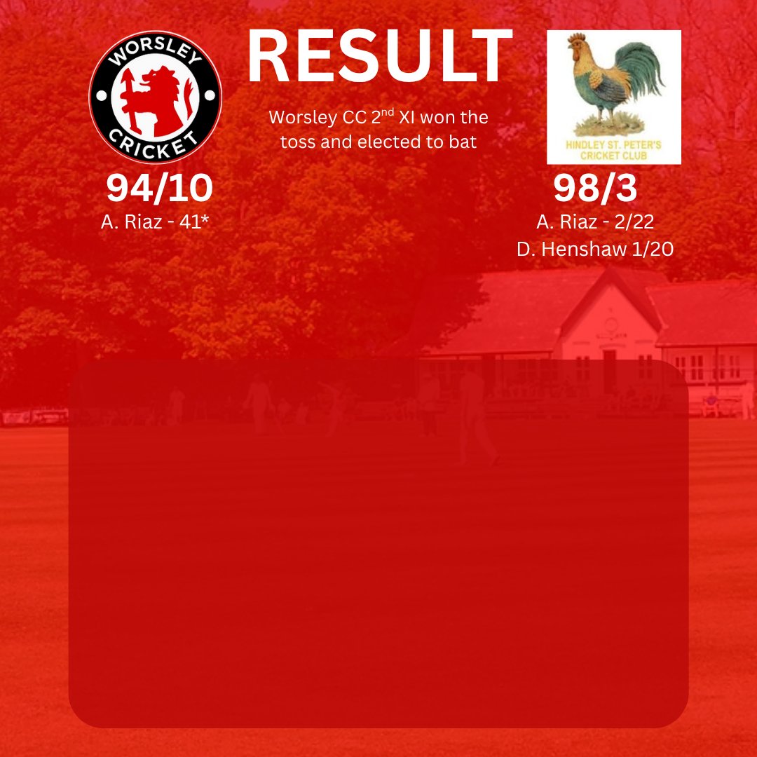 Worsley Cricket Club tweet media