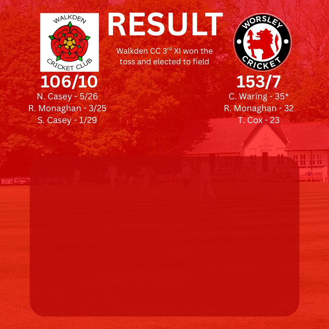 Worsley Cricket Club tweet media