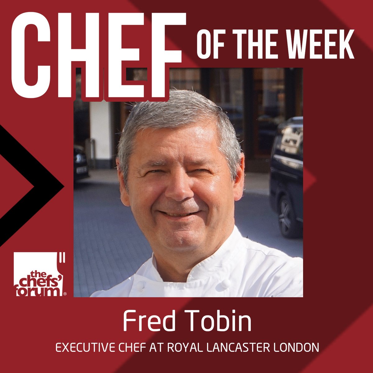 Chef of the Week: Fred Tobin, Executive Chef <a href="/royallancaster/">Royal Lancaster London</a> - His favourite new opening is <a href="/VGMidlandGrand/">Victor Garvey at The Midland Grand</a> <a href="/ChefVGGP/">Victor G D Garvey</a> and he can't live without his combi ovens, he can regen 500 plus covers in 8 minutes! #ReadMore thechefsforum.co.uk/chef-of-the-we…… #YesChef