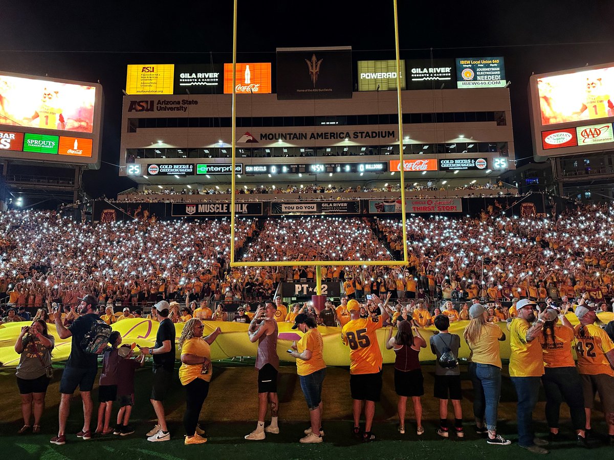 SunDevilTix's tweet image. Group tickets are now available for all @ASUFootball home games!

🔗 sundevils.com/tickets/group-…

Customize your Game Day experience, starting at 15 tickets. Learn all the opportunities through the link above. 86 days till kickoff. Start planning!

#ForksUp /// #ActivateTheValley