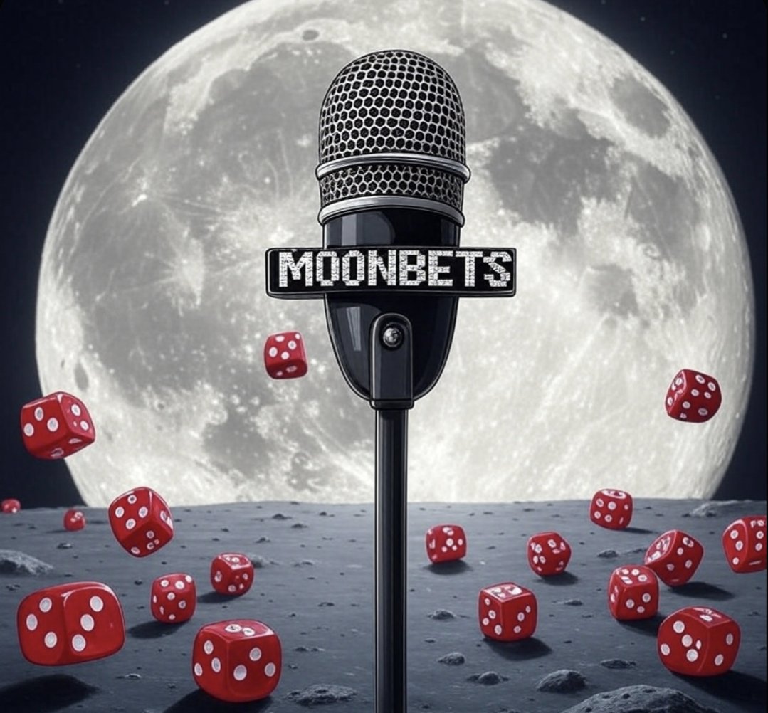Set your timer for the next #MOONBETS spaces &amp; Discord stream!
x.com/i/spaces/1BdxY… 

Turn notifications on! 🌙🎲
Our 1 Solana Giveaway to 3 people will start soon. DON'T MISS IT!
MUST BE A MEMBER OF OUR DISCORD AND TELEGRAM TO ENTER. More details to be announced!