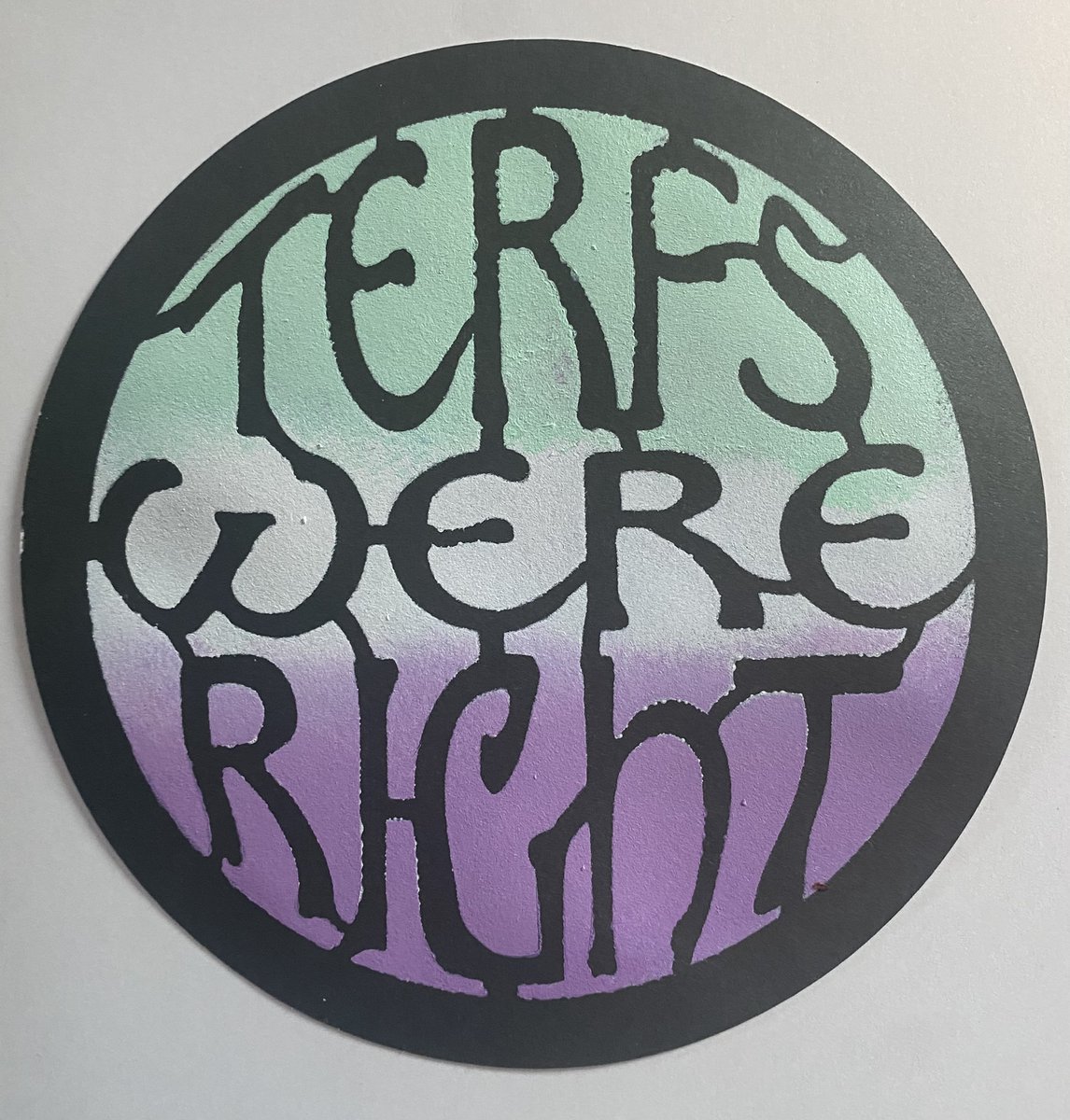 Grahame Park Girl (@grahameparkgirl) on Twitter photo You might have spotted me wearing a "Terfs Were Right" t-shirt recently and now you can get your hands on that and more as I'm launching 16 brand new stencil designs!
Available in Midi & Pocket sized, with great multi-buy offers, you can make your Terf mark wherever you go. You might have spotted me wearing a "Terfs Were Right" t-shirt recently and now you can get your hands on that and more as I'm launching 16 brand new stencil designs!
Available in Midi & Pocket sized, with great multi-buy offers, you can make your Terf mark wherever you go.