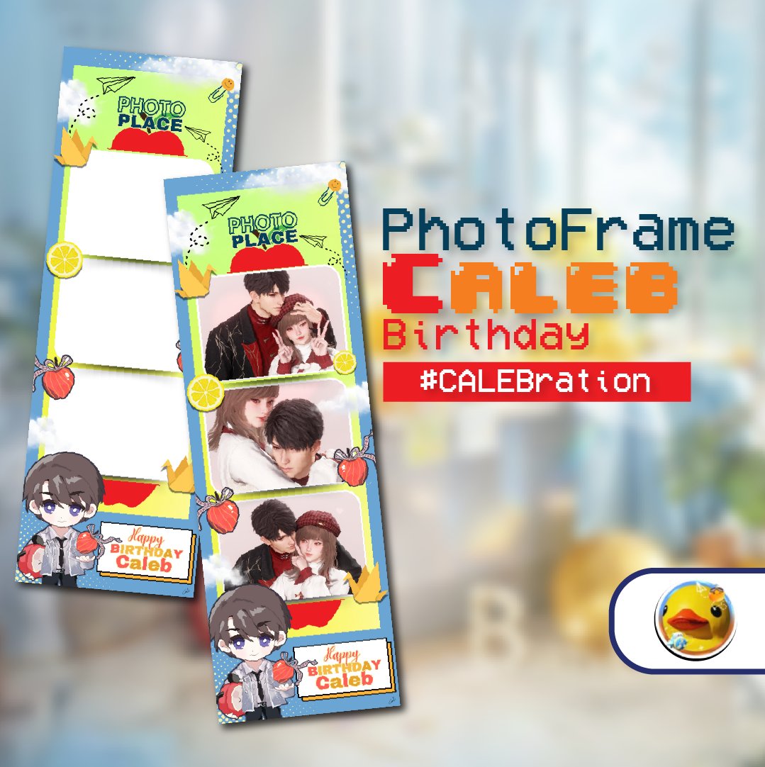 calcduc's tweet photo. Caleb Birthday Photoframe by Calc
"Do you like your candies sour?" 

For fun and personal use only!
Kindly use #CALEBration and let the world know how cute are you (two)!🧡🧡

Link canva : https://t.co/eZ6QSmD7iI 
Have fun, quac! https://t.co/LribVXIkVX