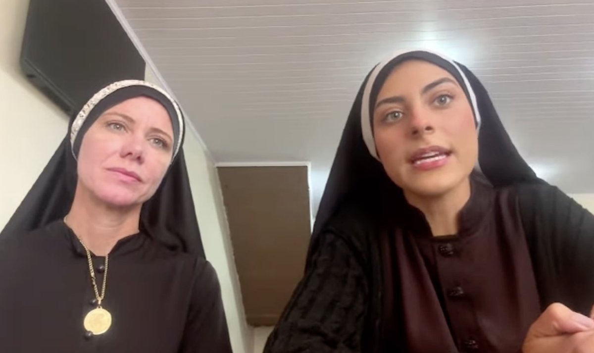 Caraca mas que convento é esse?