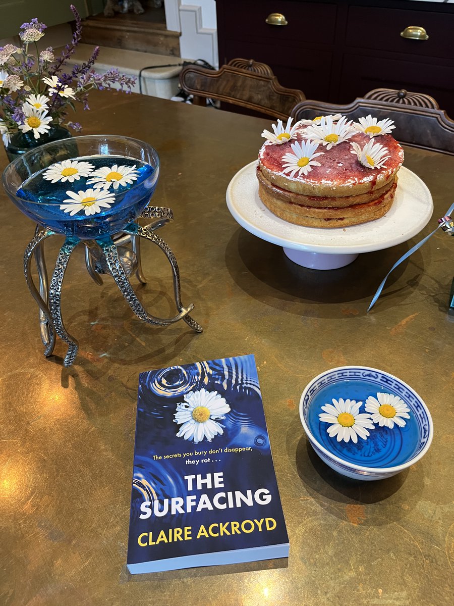 My very kind friends threw me a (beautifully themed) celebration for my new book...