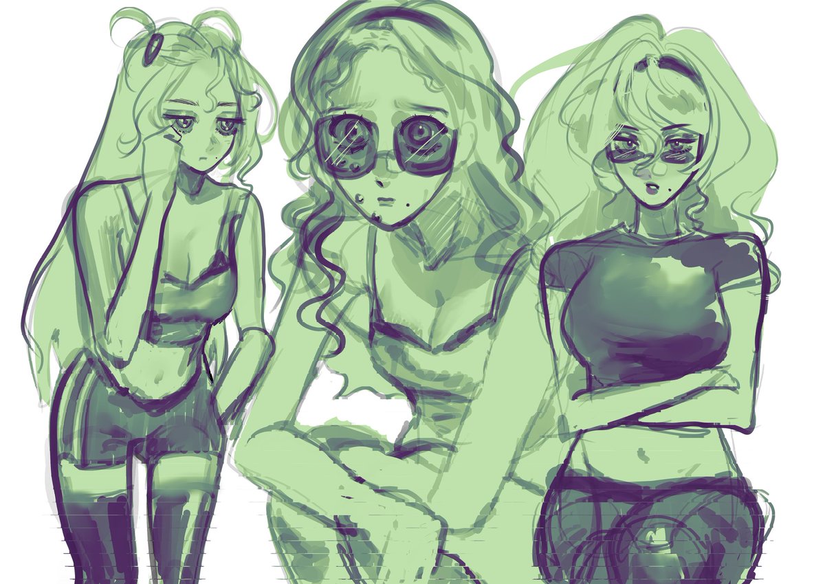 shubaat's tweet photo. my new oc 
#wlw #greenyuri #OC https://t.co/PAxnnudFa1