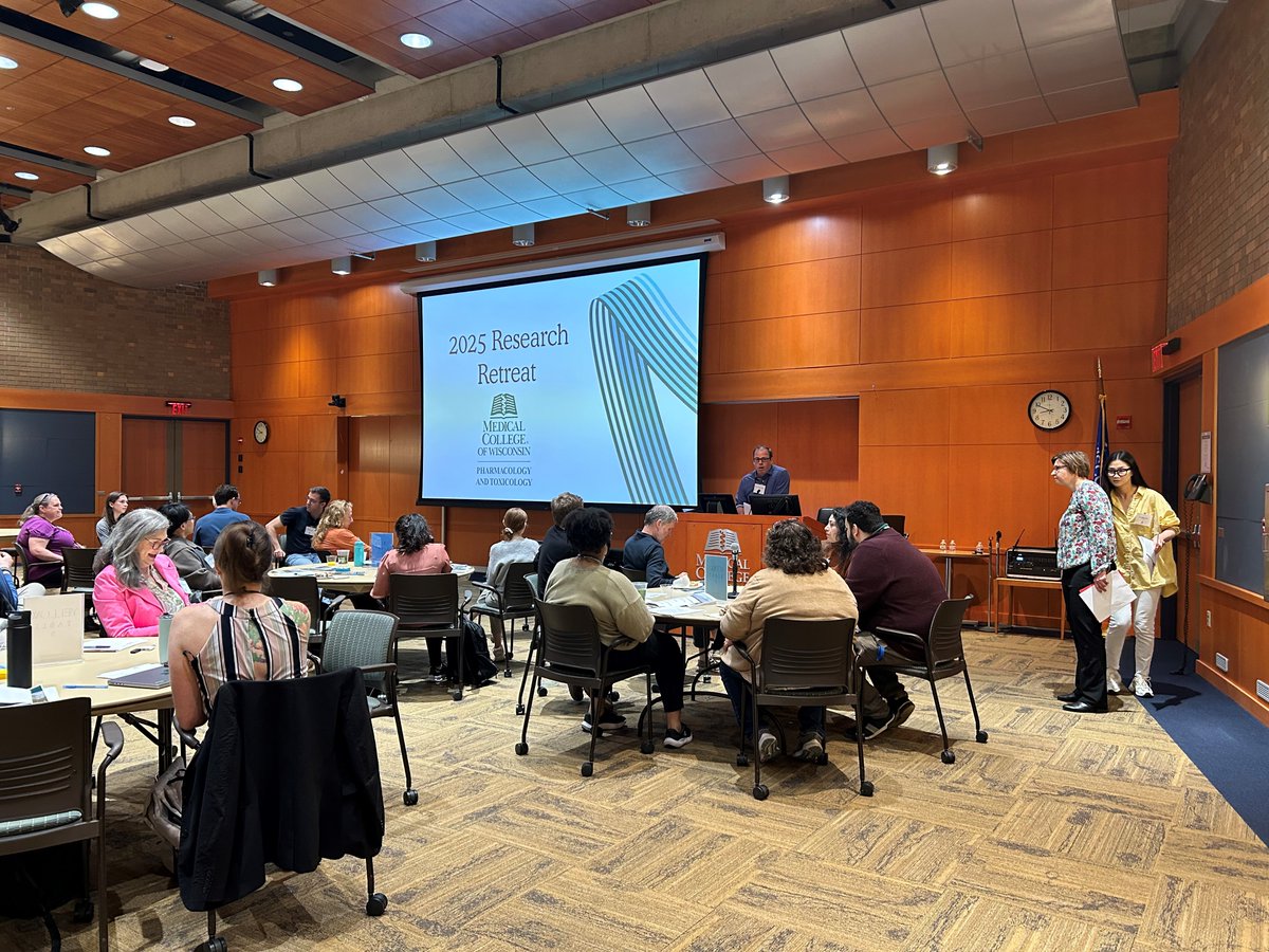 MCW Pharmacology &amp; Toxicology Retreat is underway! #mcwpharmtox #pharmlife2025