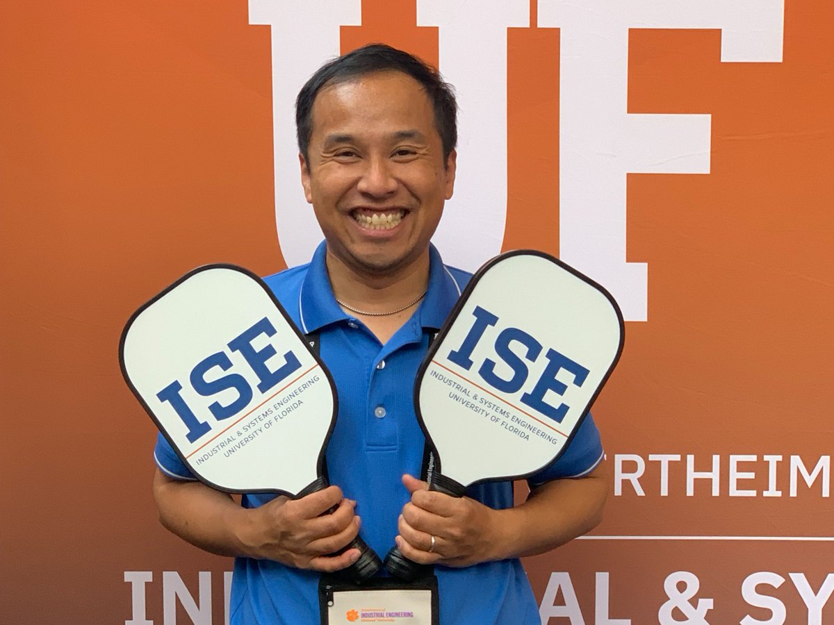UFISE's tweet image. Our @UFISE team had a phenomenal time at #IISEAnnual2025! We loved seeing all of our #GatorEngineering alumni and our students' presentations, and we had a blast giving away a set of ISE pickleball paddles. Stay tuned for more conference insights this year! @UFWertheim @iisenet