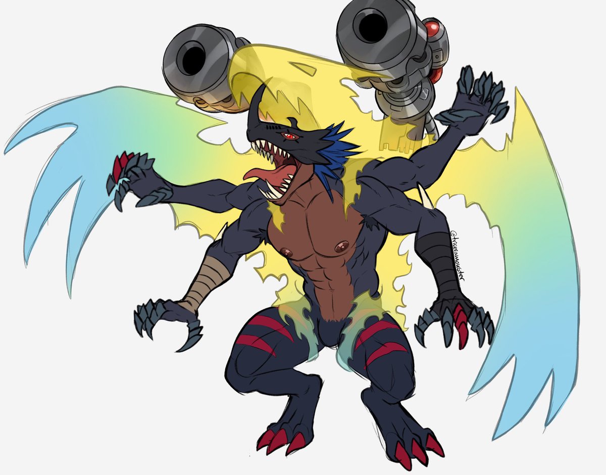 Alex_LR04's tweet image. Some digimon because I rarely post something like that here, and of course, Millenniummon 👁️👄👁️⏰🌌
#digimon #DigimonStoryTimeStranger #originalart