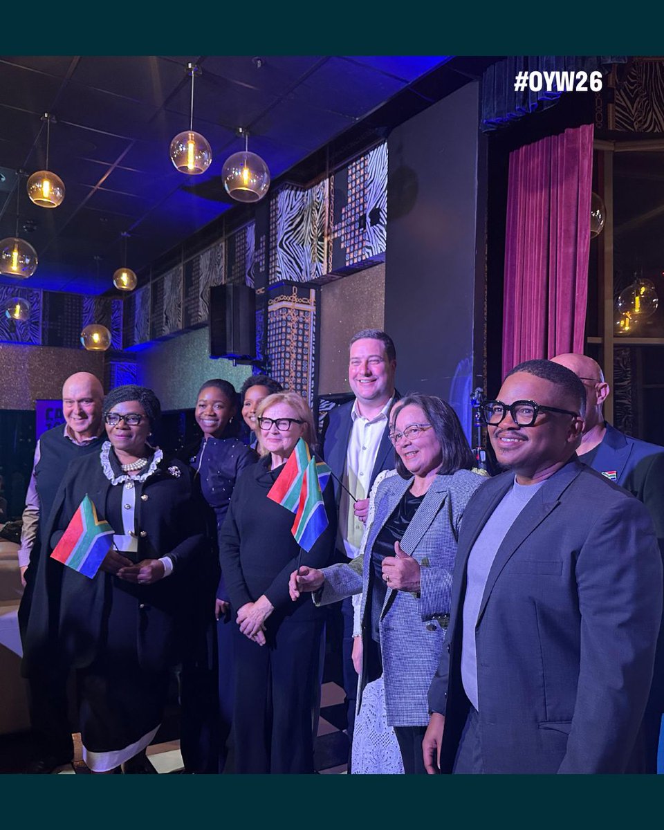 One Young World (@oneyoungworld) on Twitter photo Today’s Launch was electric, @cityofct! ⚡
With support from the Mayor of Cape Town <a href="/geordinhl/">Geordin Hill-Lewis</a>, we are ready to bring our global Community to this incredible city.
Cape Town, we’re ready. Let’s make history together. 💫
On stage at the launch:
🏉 <a href="/Beast_TM/">Tendai Mtawarira</a>
👑 <a href="/abigailmusida/">Shudufhadzo</a>
📚 Today’s Launch was electric, @cityofct! ⚡
With support from the Mayor of Cape Town <a href="/geordinhl/">Geordin Hill-Lewis</a>, we are ready to bring our global Community to this incredible city.
Cape Town, we’re ready. Let’s make history together. 💫
On stage at the launch:
🏉 <a href="/Beast_TM/">Tendai Mtawarira</a>
👑 <a href="/abigailmusida/">Shudufhadzo</a>
📚