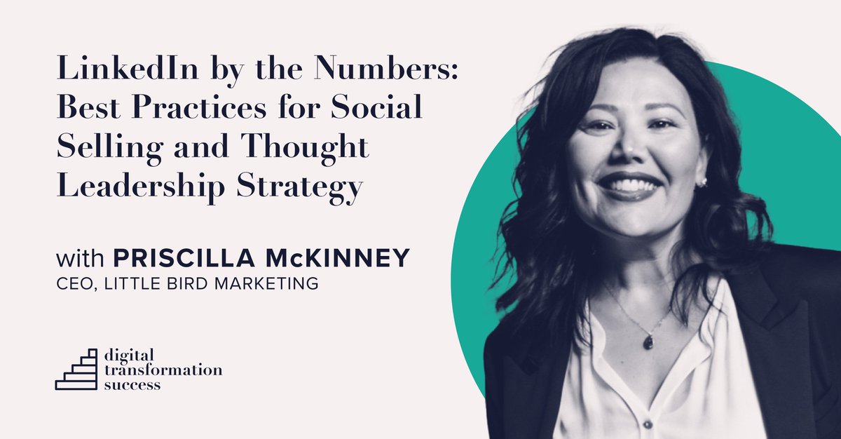 LittleBirdMktg's tweet image. B2B thought leadership requires strategy: host and CEO @LittleBirdMomma shares six data-backed practices on Digital Transformation Success. Click here: hubs.la/Q034mryJ0
#digitaltransformationsuccess #podcastlife