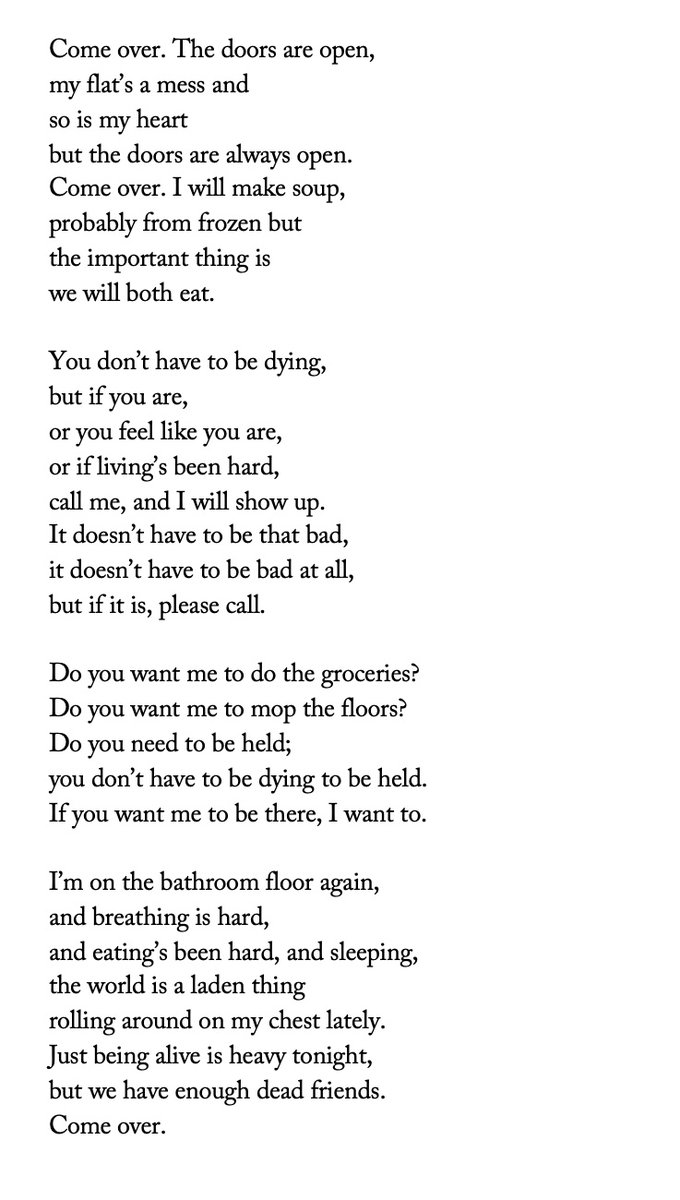 PositvConnector's tweet photo. We have enough dead friends.
#poetry #poem #poetsontwitter #PoetsOnX #writersoftwitter #WritingCommmunity #words #OnLove #OnFriendship #OnGrief #follow #like https://t.co/ywqnxFhBJE