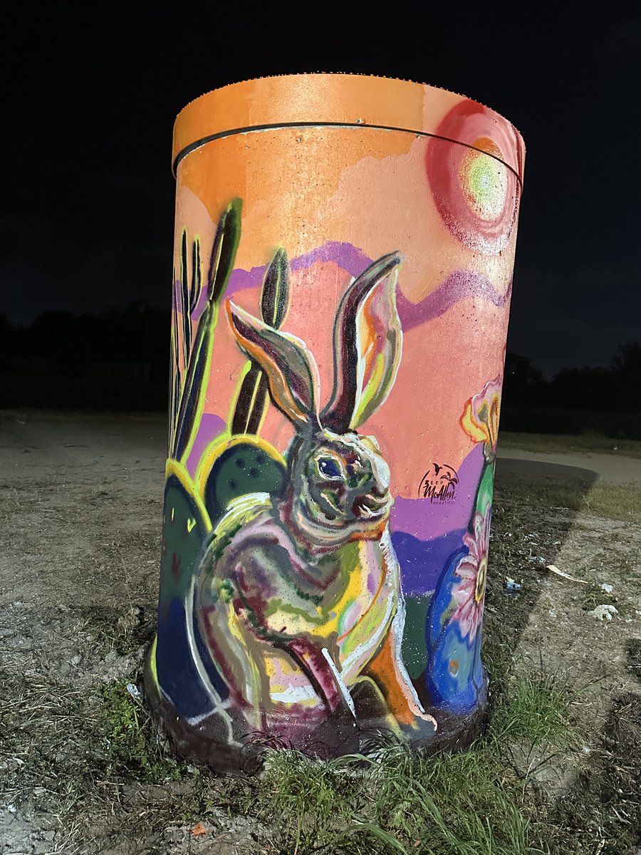 Another pipe has been finished behind Howling Rabbits (1200 Auburn Ave suite 350) on the hike and bike trail. Thank you to Mauro de la Tierra for creating "Credence" for us to enjoy.