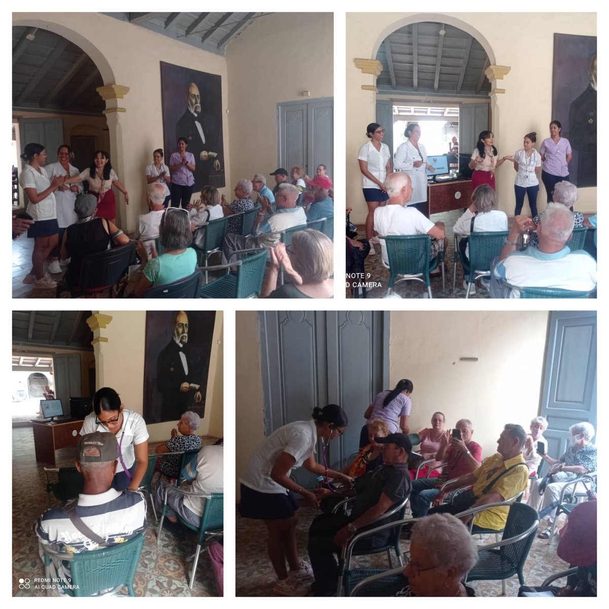Actividad del proyecto científico comunitario de la cátedra de MNT sobre dieta macrobiótica en la casa Finlay.

#45UCMCamagüey #CubaPorLaVida #PorCamagüeyTodo