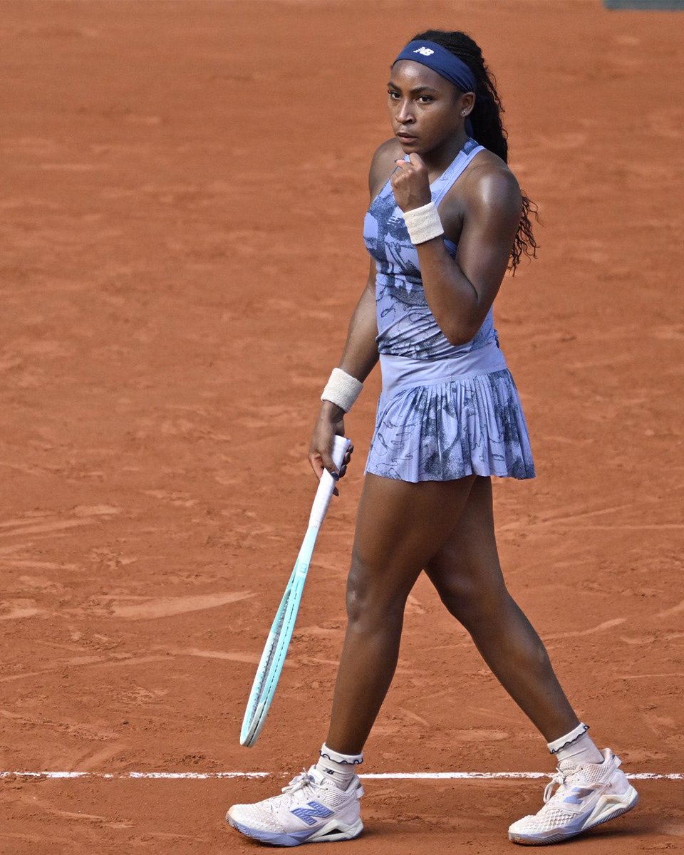 TheTennisLetter's tweet photo. Coco Gauff becomes the youngest woman to reach the final of Madrid, Rome, and Roland Garros in the same season since 2009, when the Madrid Open was first introduced.

Tremendous clay court season. 

🇺🇸❤️ https://t.co/71m0UhF2ZX