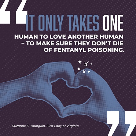 June 6 is National Naloxone Awareness Day.

While overdose deaths dropped 3% in 2023, opioids are still claiming lives. Naloxone can reverse an opioid overdose and save lives. 

Learn how you can save a life by visiting itonlytakesone.virginia.gov.

#NaloxoneAwarenessDay