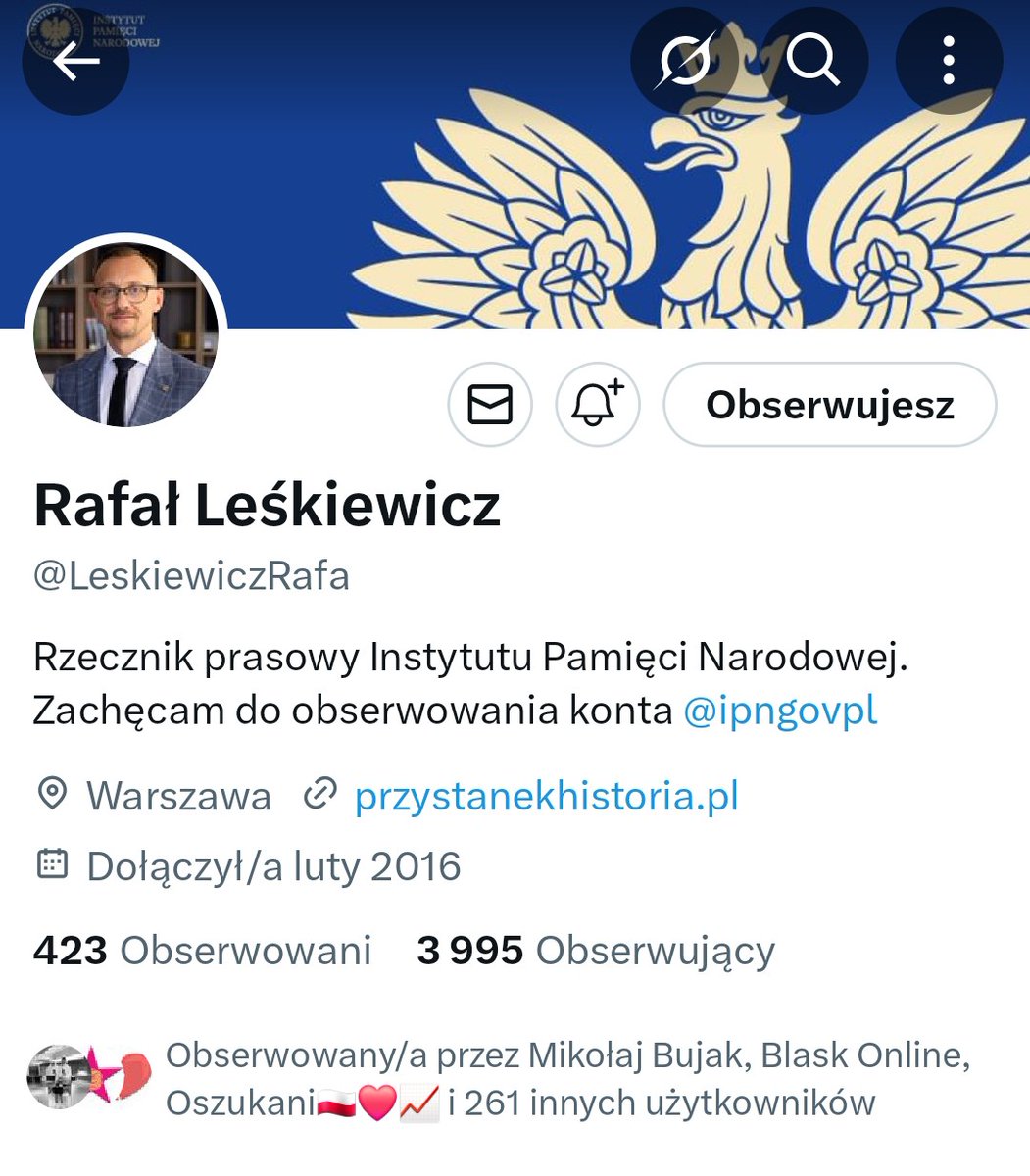 Joanna I 🇵🇱 I #WeAreNATO (@_jot_jasz_) on Twitter photo Dr <a href="/LeskiewiczRafa/">Rafał Leśkiewicz</a> będzie (już jest 😃) rzecznikiem Pana Prezydenta <a href="/NawrockiKn/">Karol Nawrocki</a> 🇵🇱
Powodzenia o serdeczne gratulacje! Dr <a href="/LeskiewiczRafa/">Rafał Leśkiewicz</a> będzie (już jest 😃) rzecznikiem Pana Prezydenta <a href="/NawrockiKn/">Karol Nawrocki</a> 🇵🇱
Powodzenia o serdeczne gratulacje!