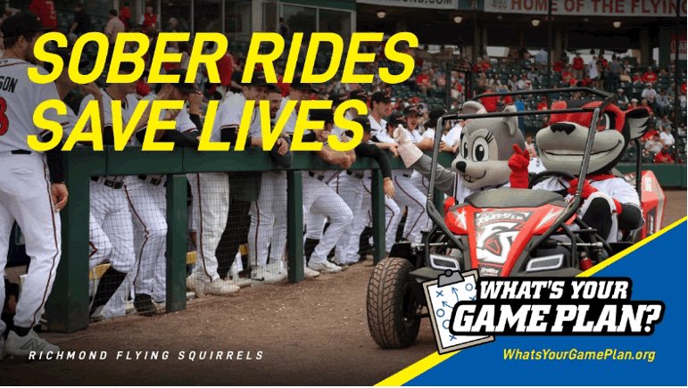 WhatsYourGamePlan? (@_wygp) on Twitter photo Cheer on <a href="/GoSquirrels/">Richmond Flying Squirrels</a> from your favorite bar and enjoy an exciting night of baseball! But What's your game plan for getting home safely? Make sure to arrange a designated driver or use a ride-sharing service if you're having drinks. Let's keep it safe and fun! 🚗🍻 Cheer on <a href="/GoSquirrels/">Richmond Flying Squirrels</a> from your favorite bar and enjoy an exciting night of baseball! But What's your game plan for getting home safely? Make sure to arrange a designated driver or use a ride-sharing service if you're having drinks. Let's keep it safe and fun! 🚗🍻